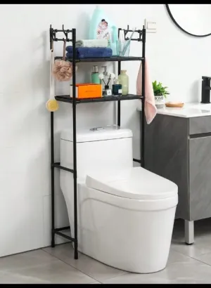 3 Layer Steel Tube Multi-Functional Bathroom Toilet Storage Rack