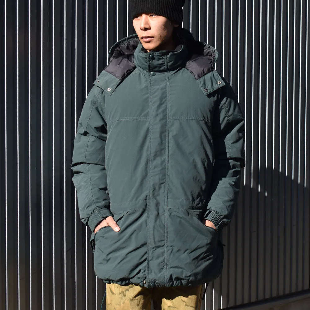 80-90’s L.L.BEAN フード付き ダウンジャケット 240214