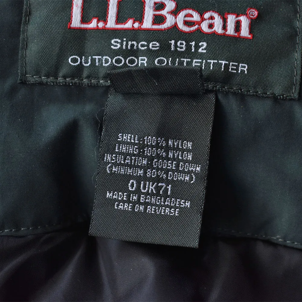 80-90’s L.L.BEAN フード付き ダウンジャケット 240214