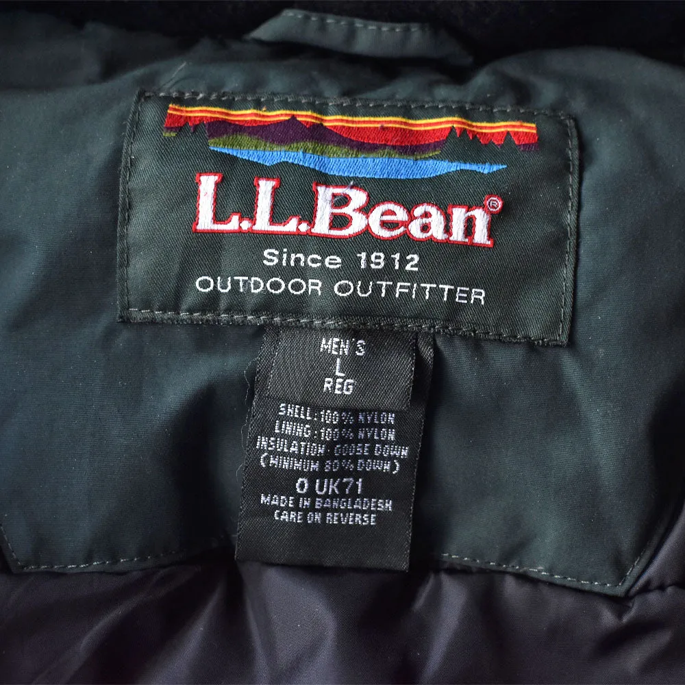 80-90’s L.L.BEAN フード付き ダウンジャケット 240214