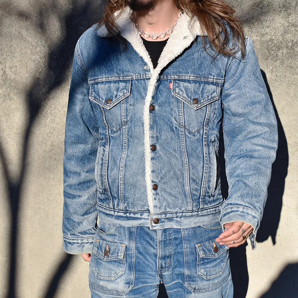 80’s Levi's デニムボアジャケット USA製 240104