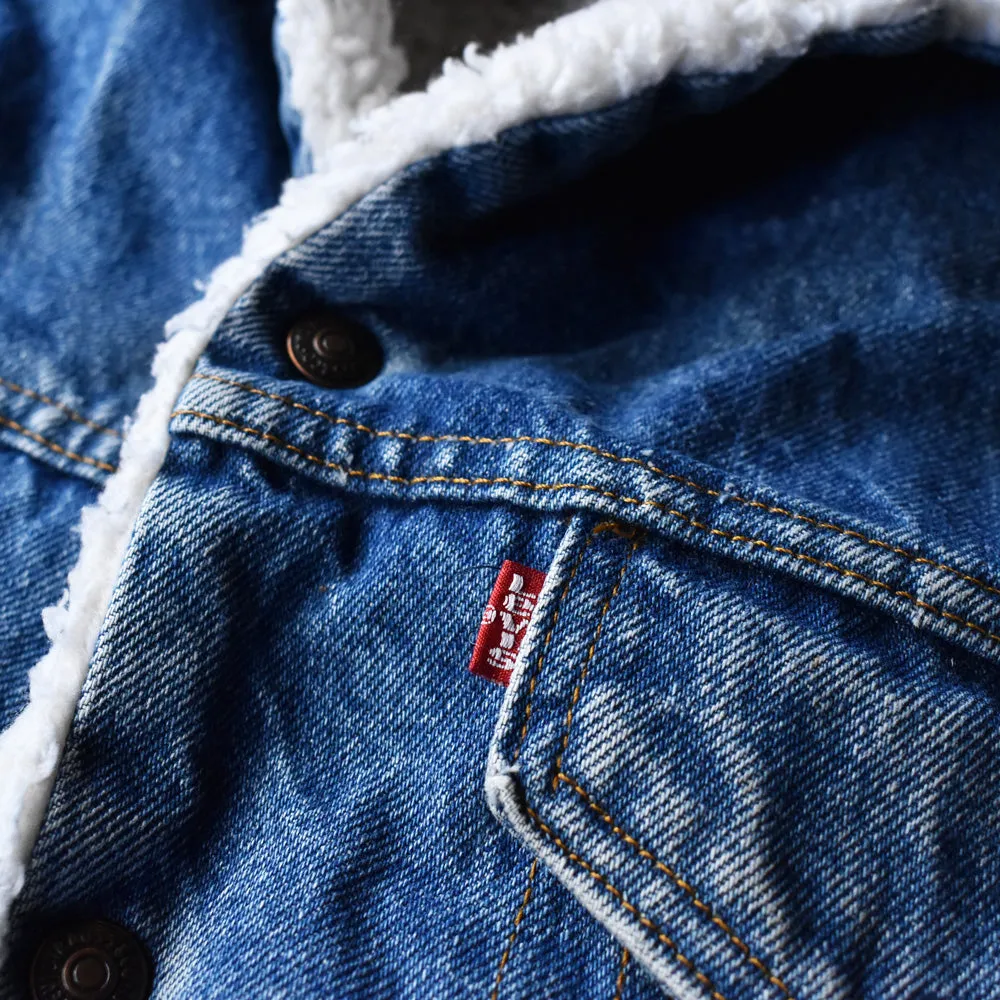 80’s Levi's デニムボアジャケット USA製 240104