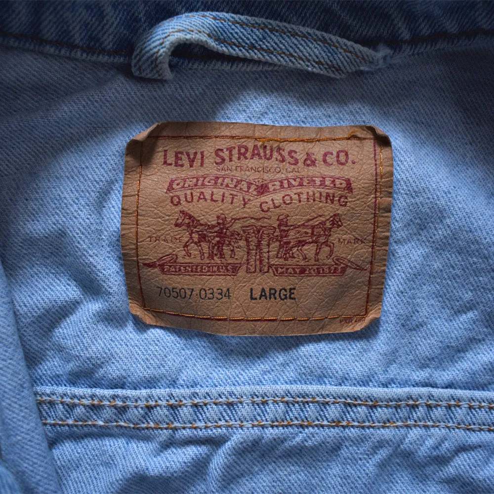 90’s Levi's 70507-0334 デニムジャケット USA製 221124