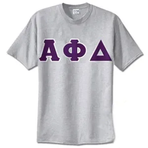 Alpha Phi Delta Standards T-Shirt - G500 - TWILL