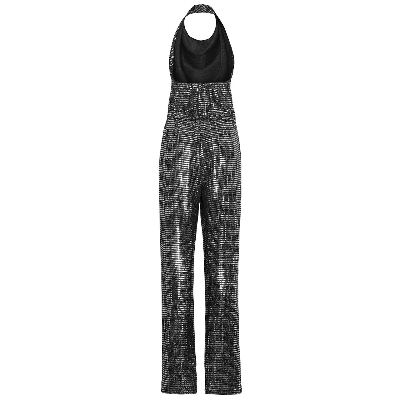Andrea Jumpsuit - Black/Metallic