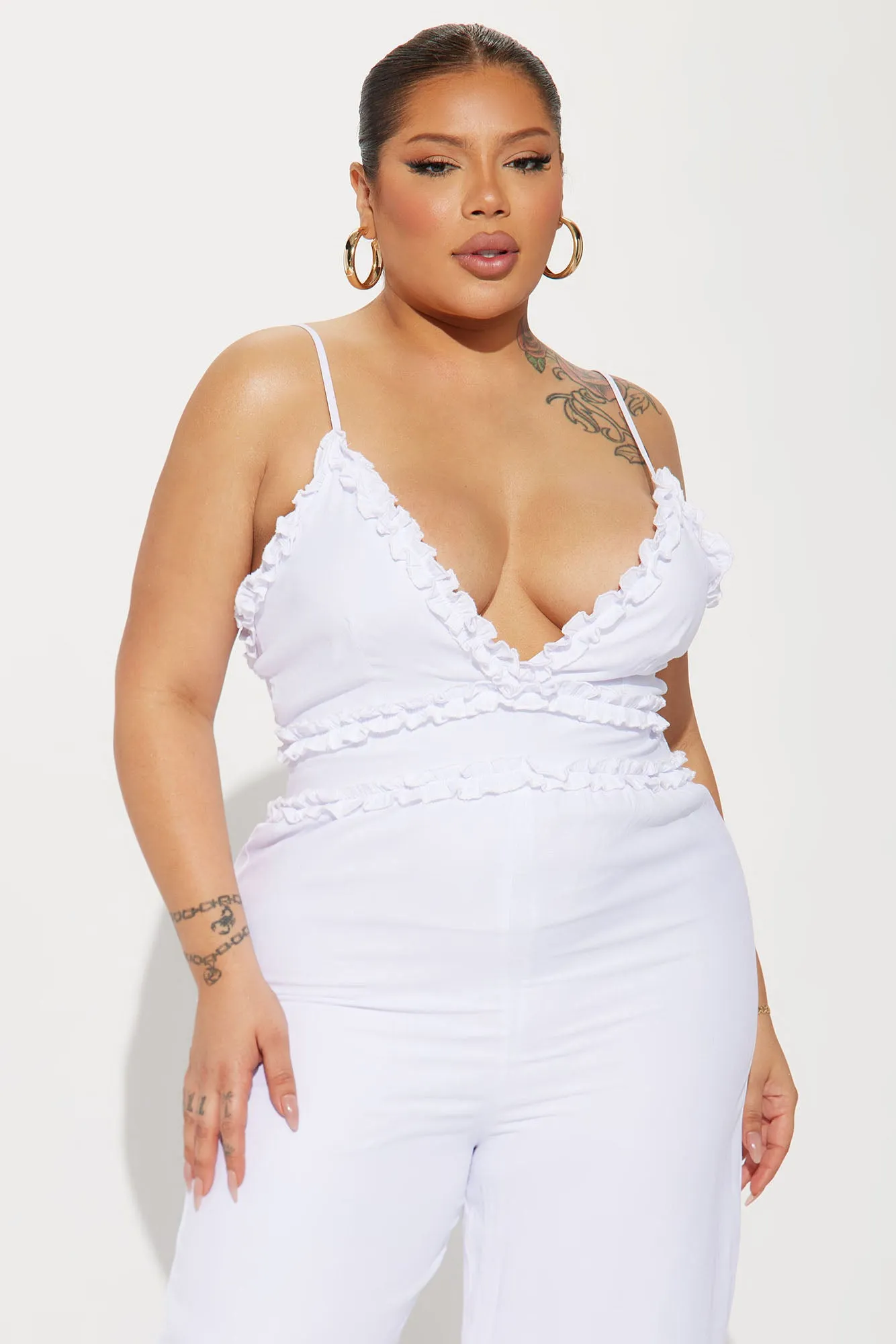 Angela Jumpsuit - White