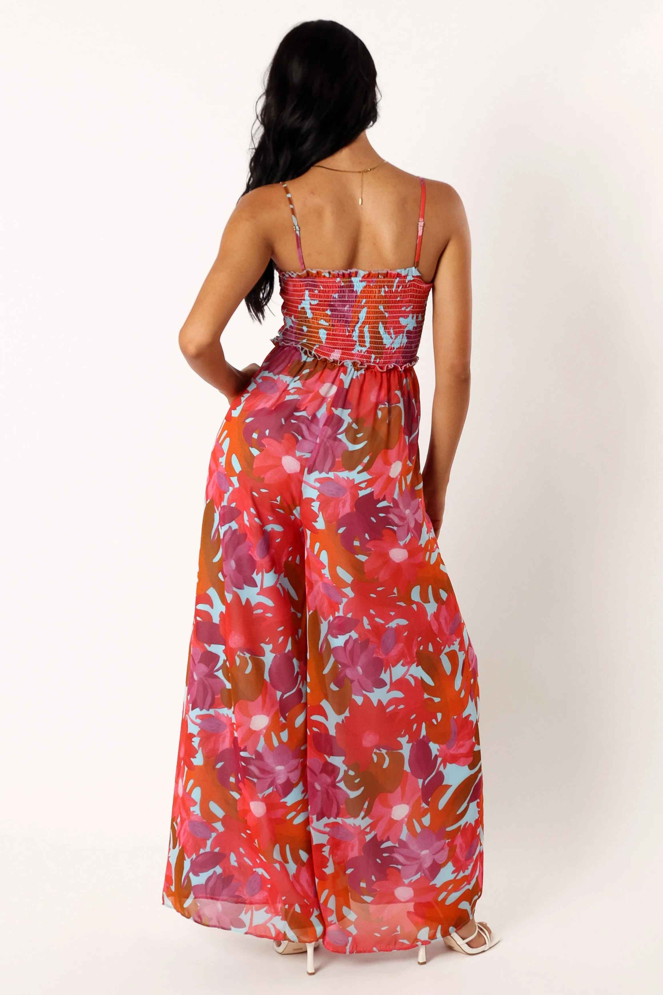 Annalise Jumpsuit - Pink Azalea