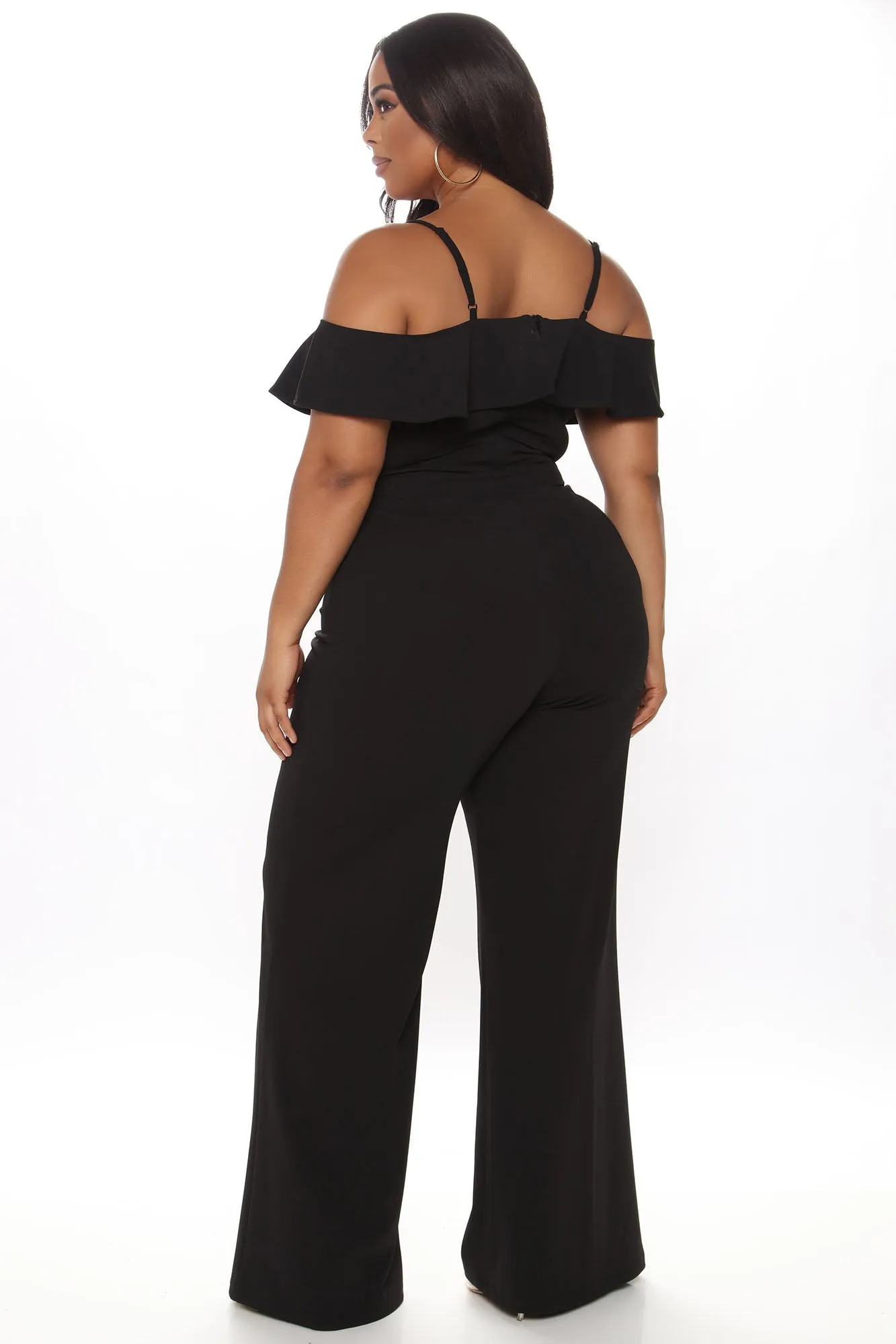 Back In The Groove Jumpsuit - Black