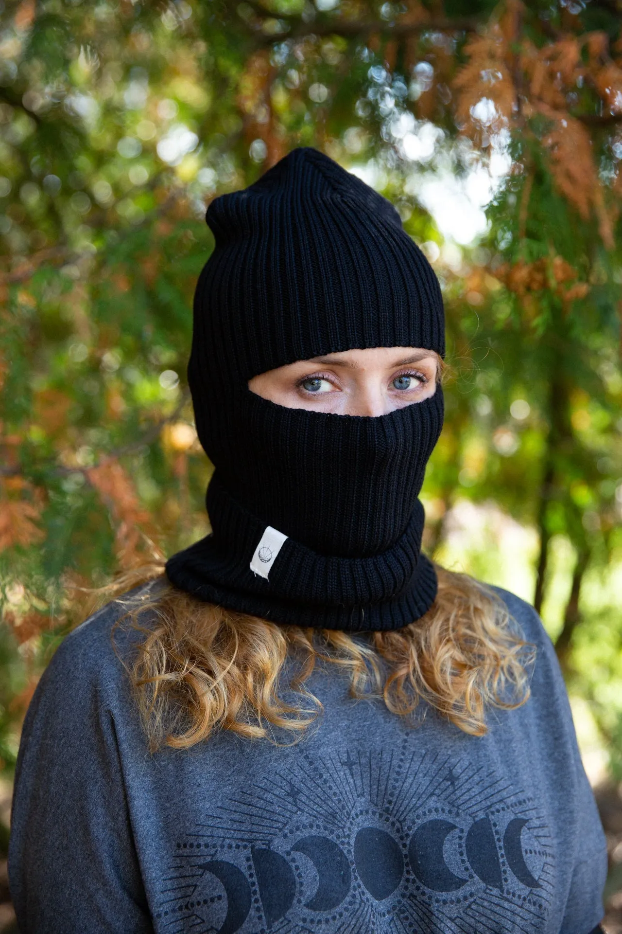 Balaclava Beanie Black