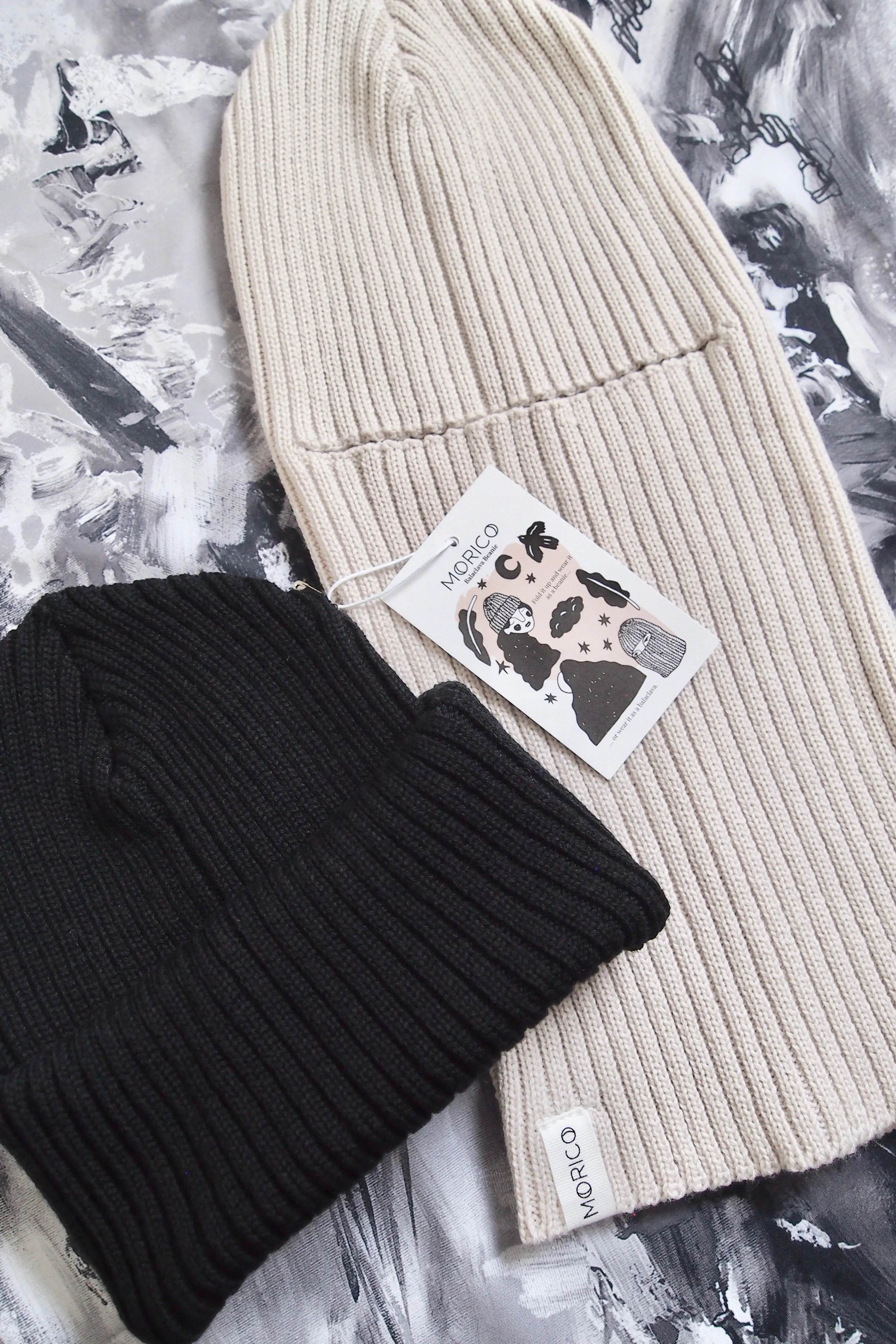 Balaclava Beanie Black