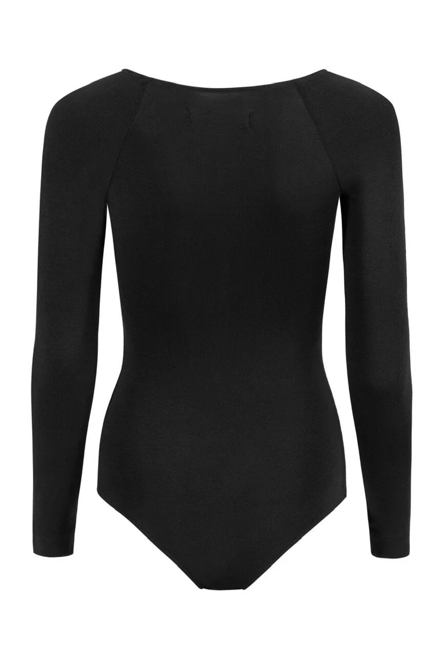Bamboo Wide Neck Black