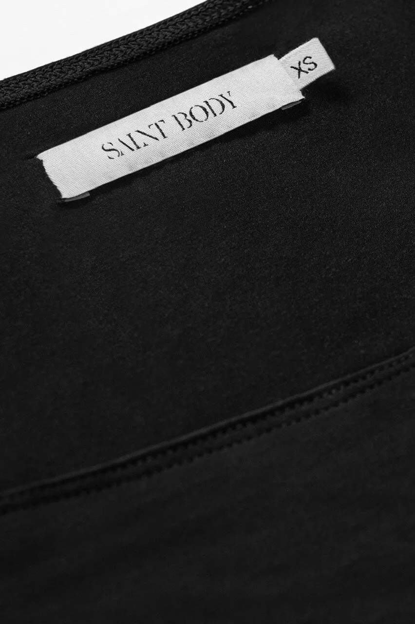 Bamboo Wide Neck Black