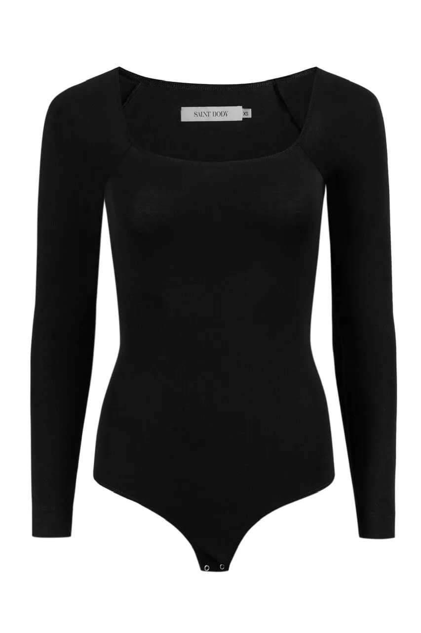 Bamboo Wide Neck Black