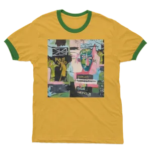 Basquiat Adult Ringer T-Shirt
