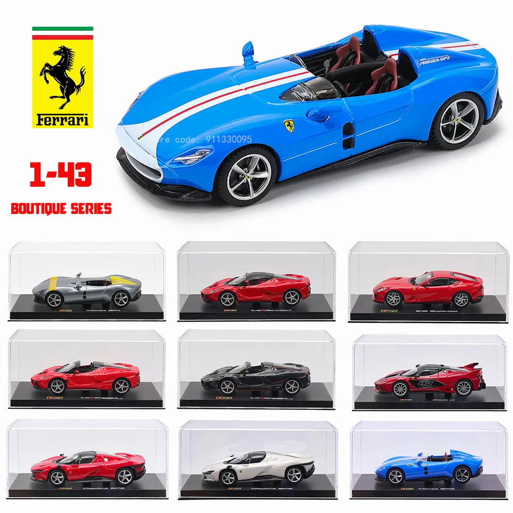 Bburago Ferrari Boutique 1:43 Alloy Cars