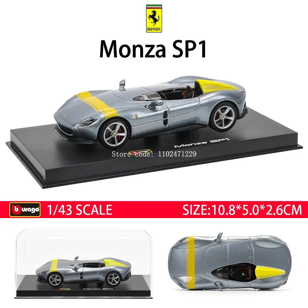 Bburago Ferrari Boutique 1:43 Alloy Cars
