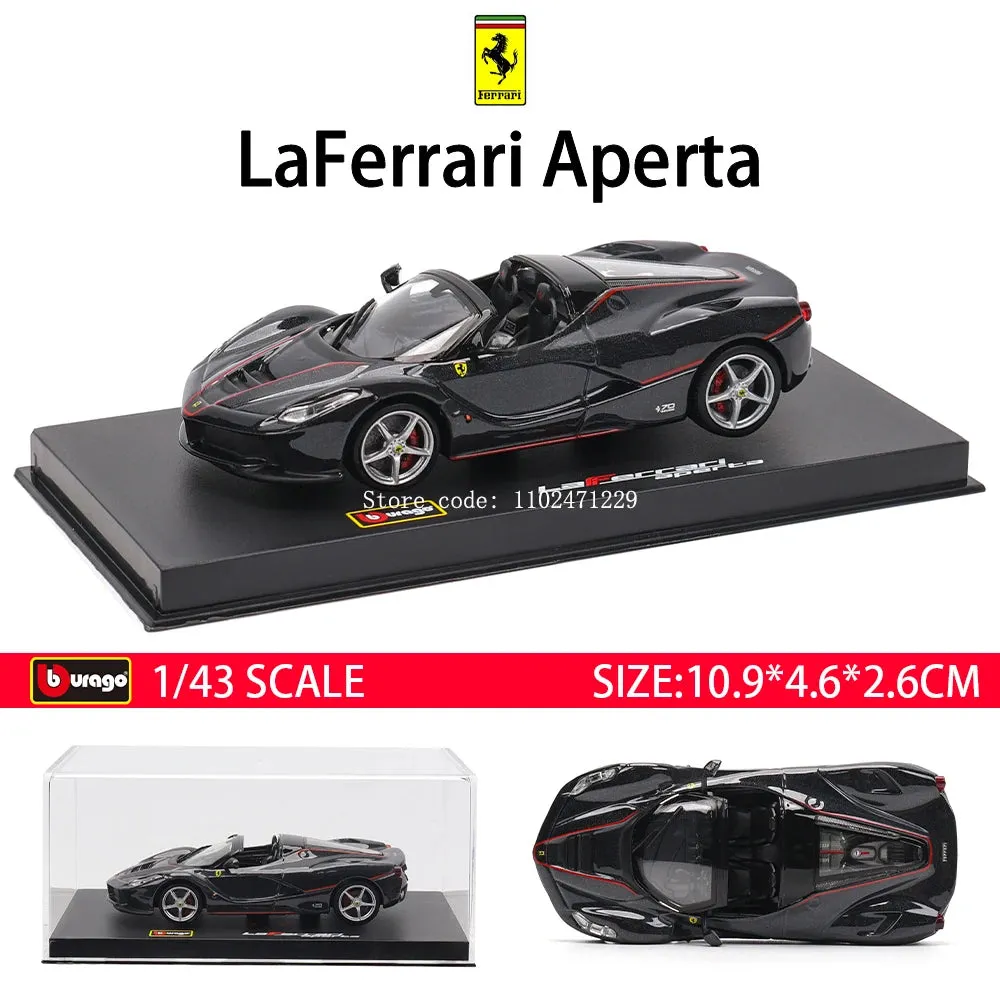 Bburago Ferrari Boutique 1:43 Alloy Cars
