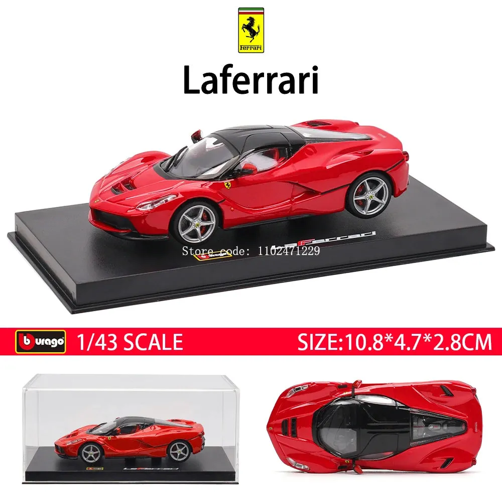 Bburago Ferrari Boutique 1:43 Alloy Cars