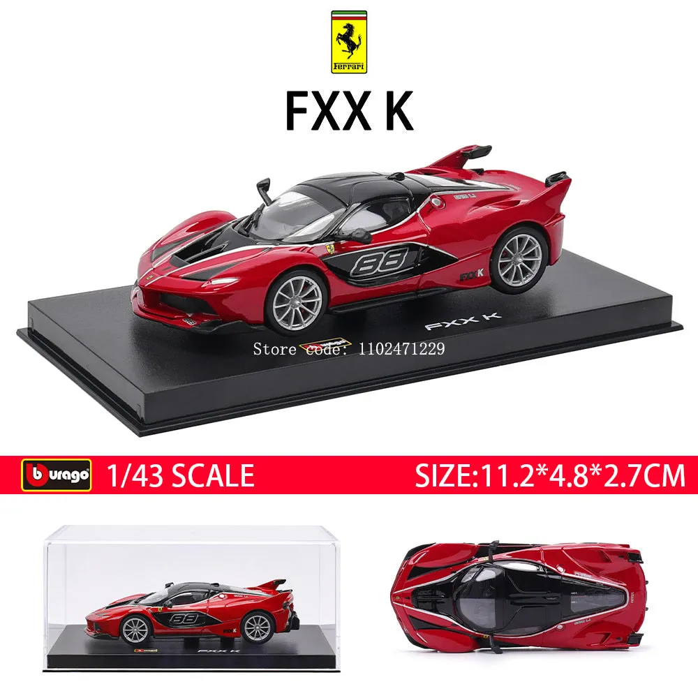 Bburago Ferrari Boutique 1:43 Alloy Cars