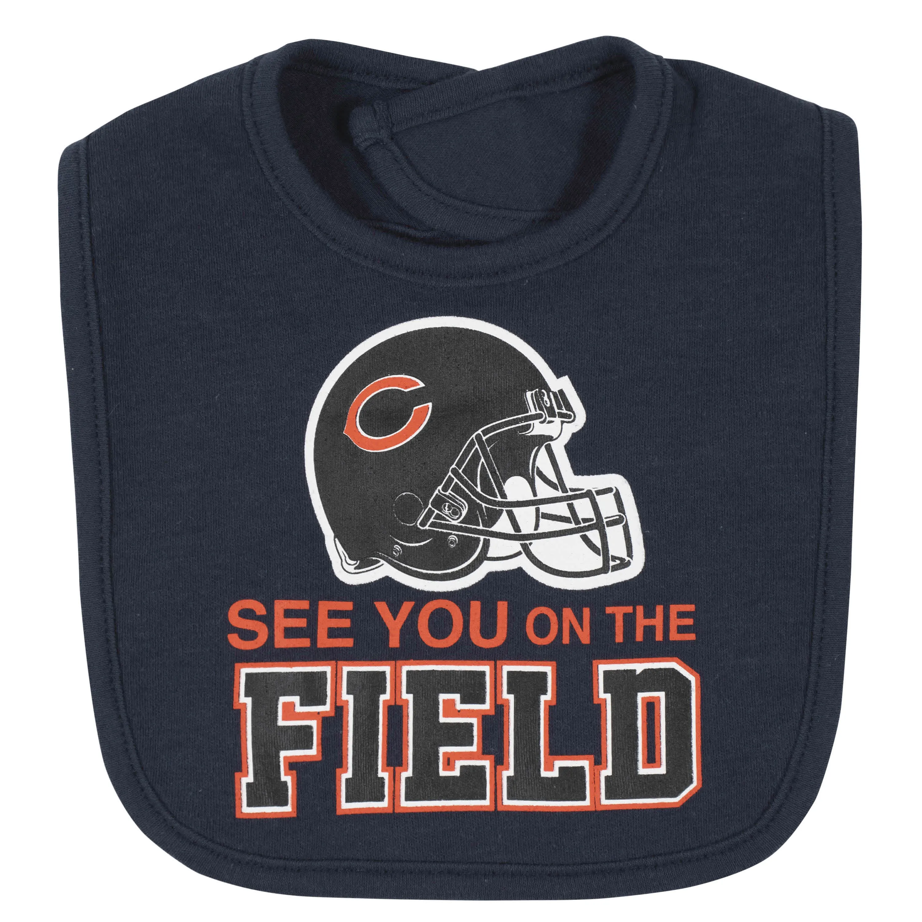 Bears Baby Boys 3-Piece Bodysuit, Bib, and Cap Set