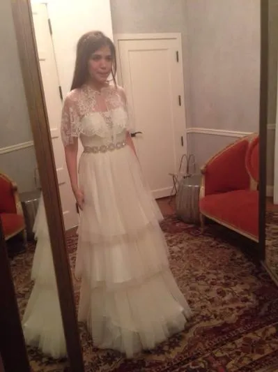 BHLDN Badgley Mischka Faye Gown