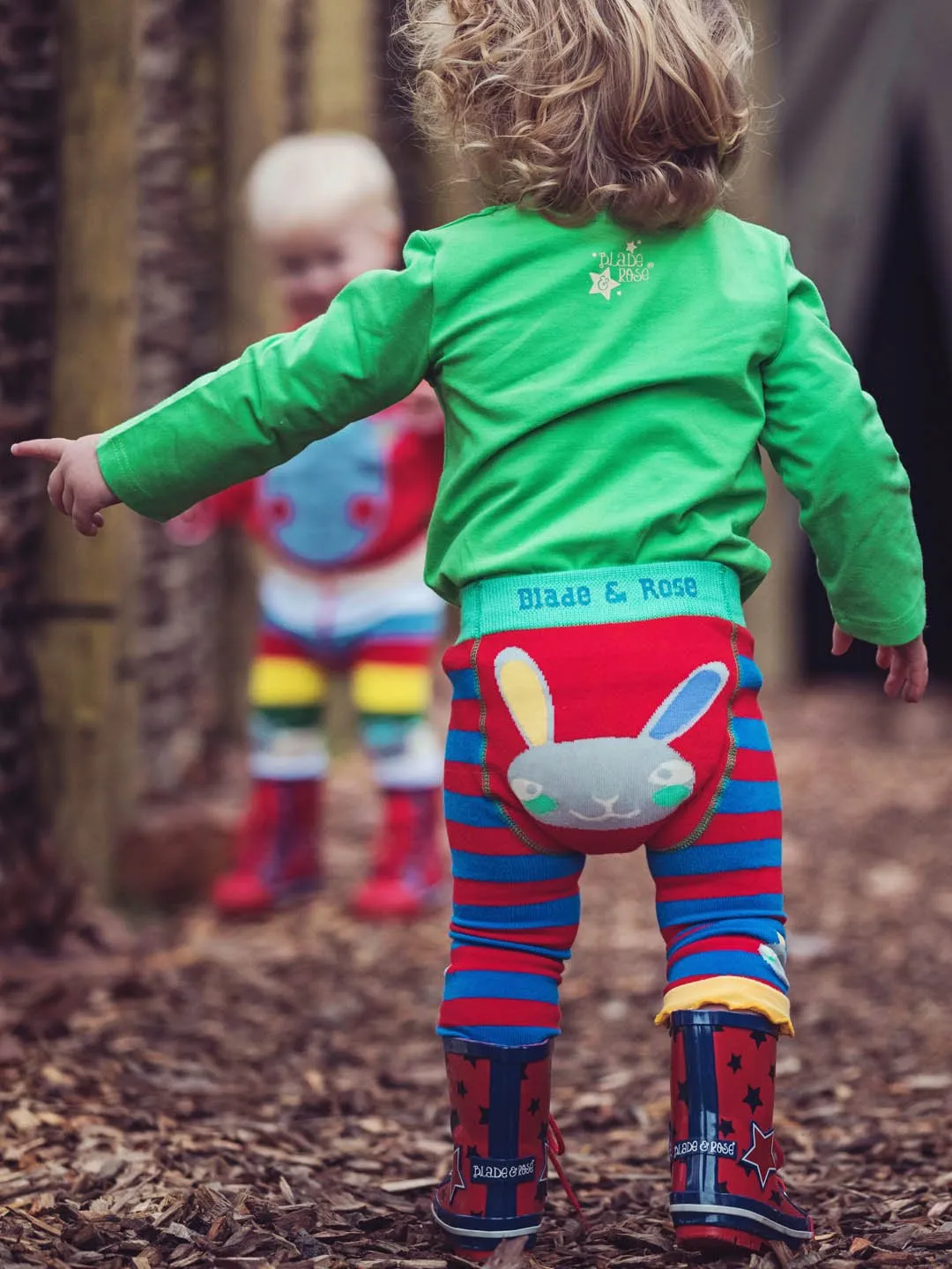 Blade and Rose Bunny Red Leggings 小紅兔彈力嬰兒屁屁褲 (6-12m/2-3y/3-4y)