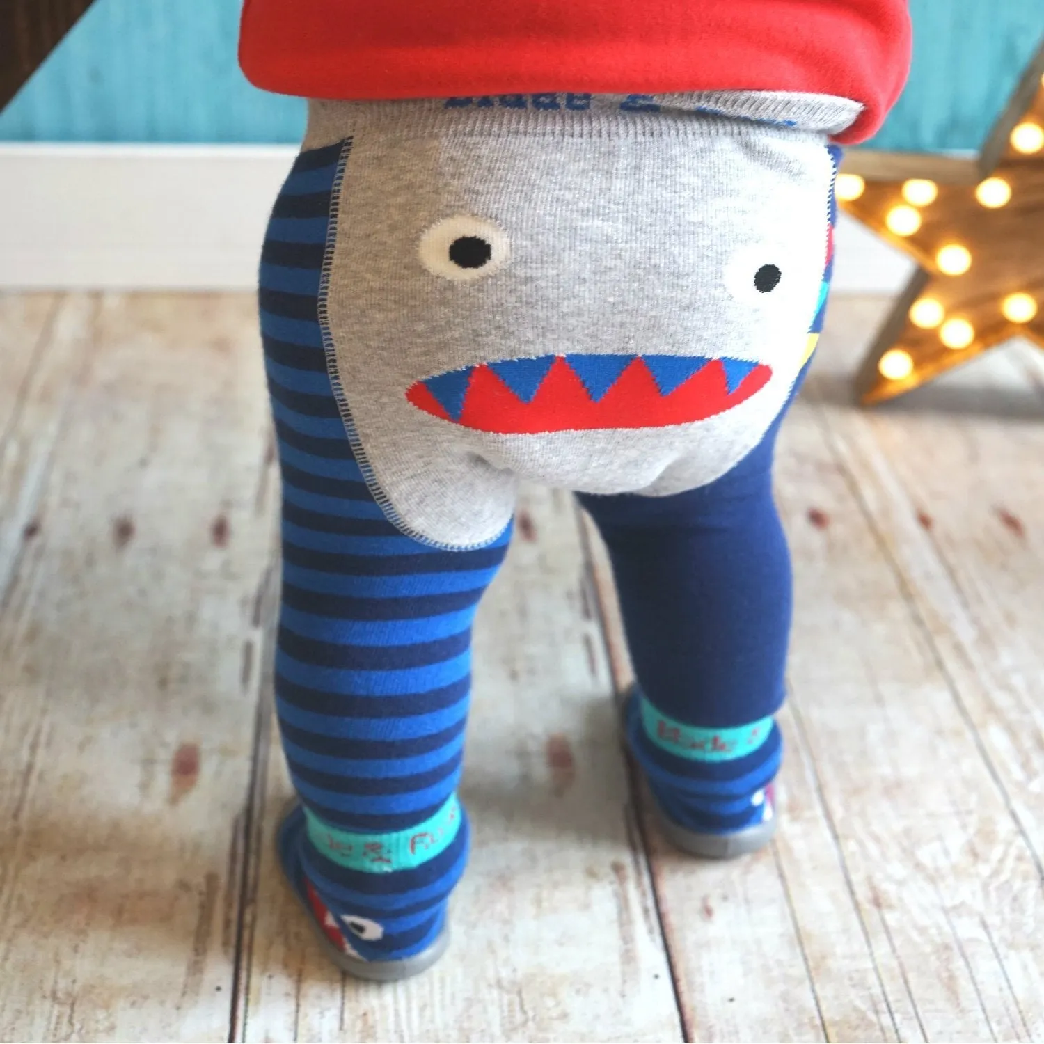 Blade and Rose Ziggy Leggings 怪獸純棉嬰兒無縫彈力屁屁褲(1-2y/2-3y/3-4y)