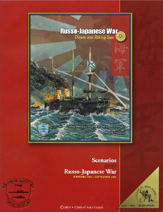 Clash of Arms Dawn of the Rising Sun Russo-Japansese War Scenarios COA 0401-98B