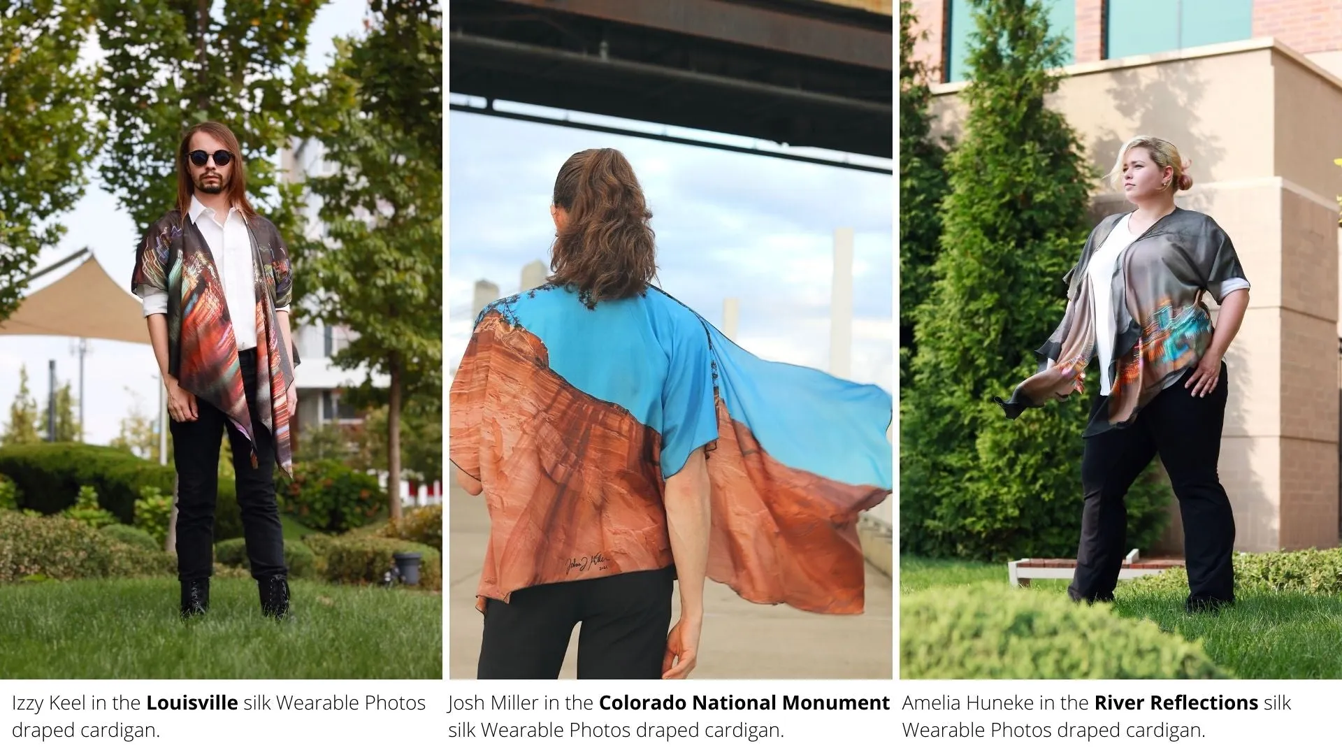 Colorado National Monument Draped Cardigan - Fall/Winter 2021