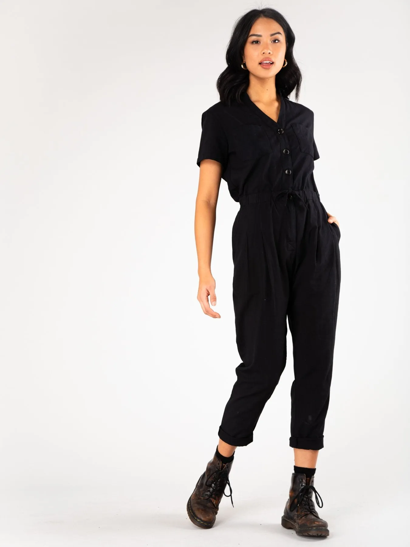 Dazzle Jumpsuit - Black