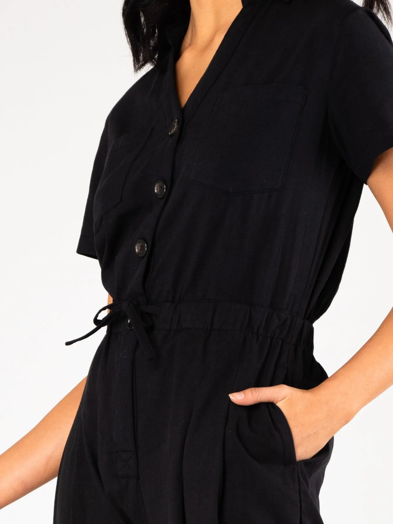 Dazzle Jumpsuit - Black