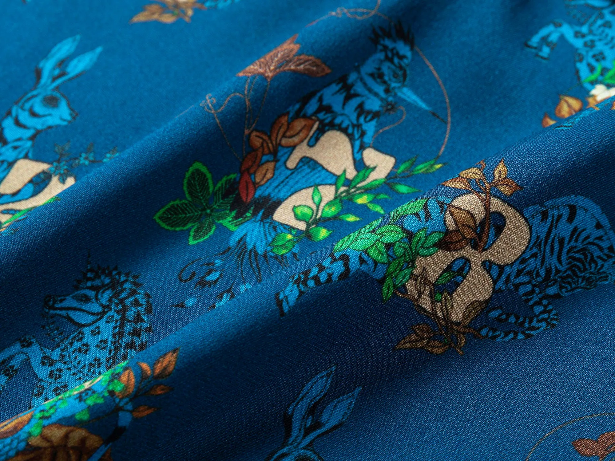 EP YAYING Flora Print Midi Wrap Skirt