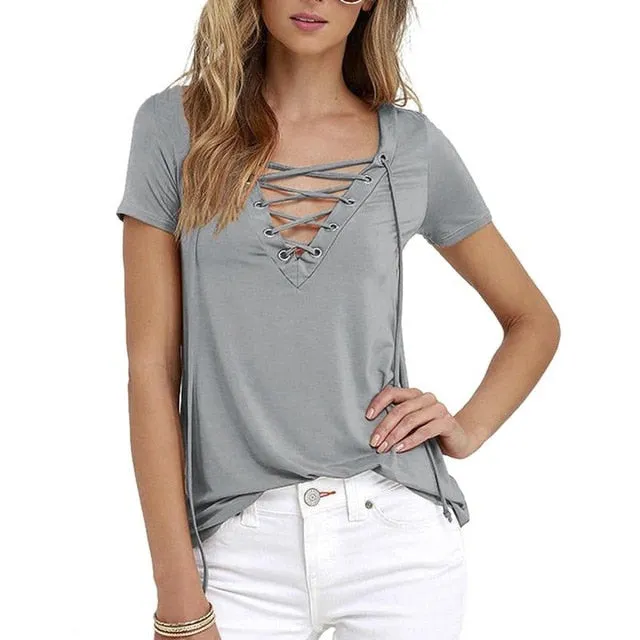 Fashion Women Long Sleeve T-shirt