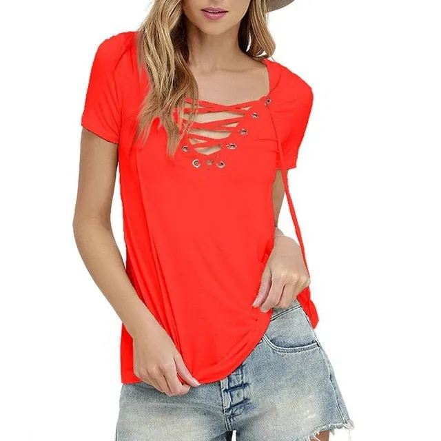Fashion Women Long Sleeve T-shirt