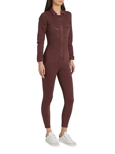 FREE PEOPLE: LENNOX JUMPSUIT WINE