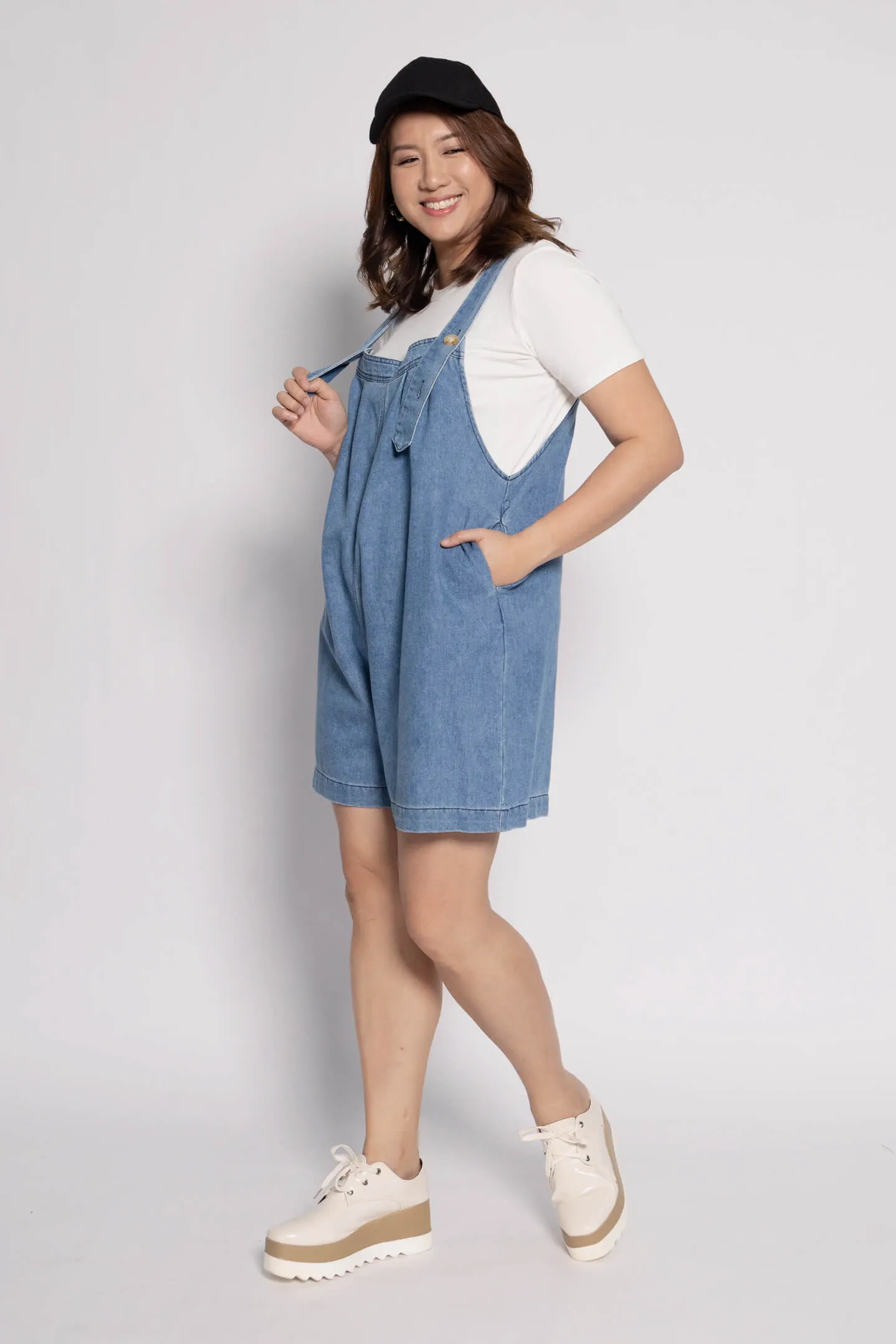 Gigi Playsuit in Denim