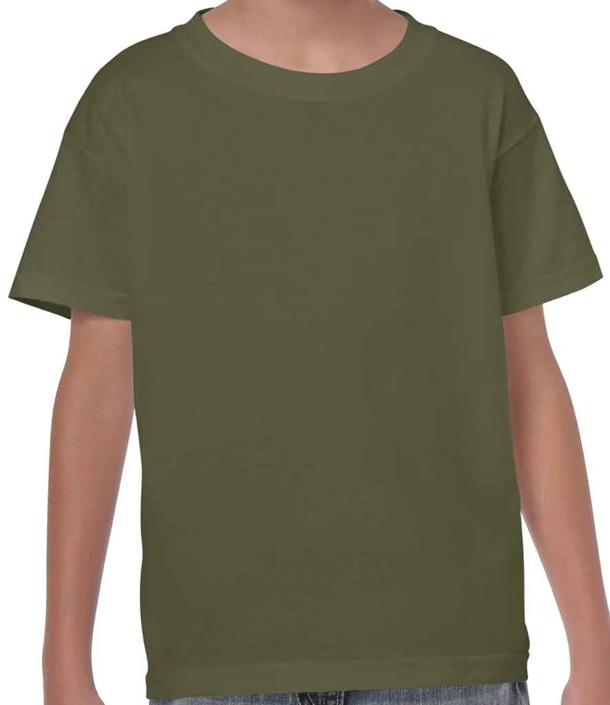 Gildan Heavy Cotton T-Shirt (Childrens) - Dark Colours