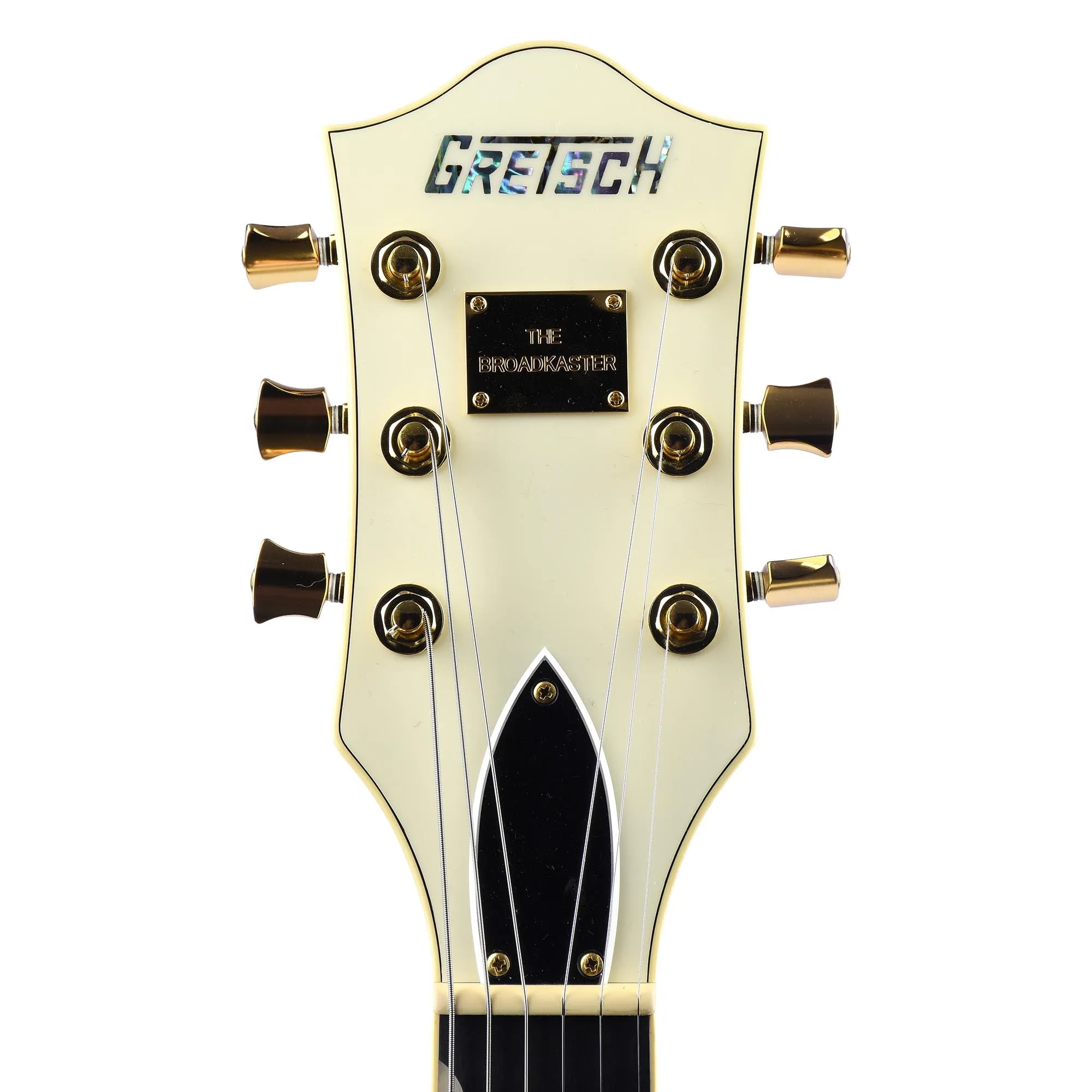 Gretsch G6609TG Players Edition Broadkaster Center Block DC Bigsby, Vintage White