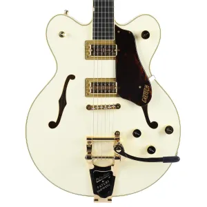 Gretsch G6609TG Players Edition Broadkaster Center Block DC Bigsby, Vintage White