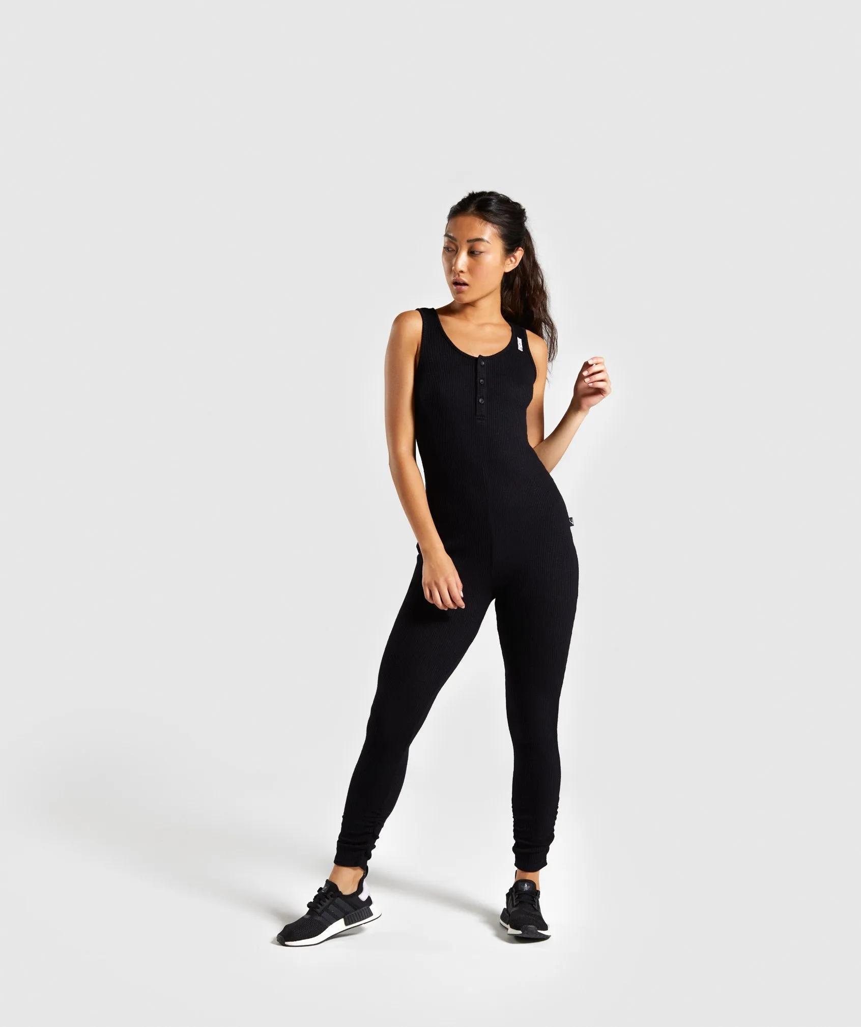 Gymshark Power Down Jumpsuit - Black