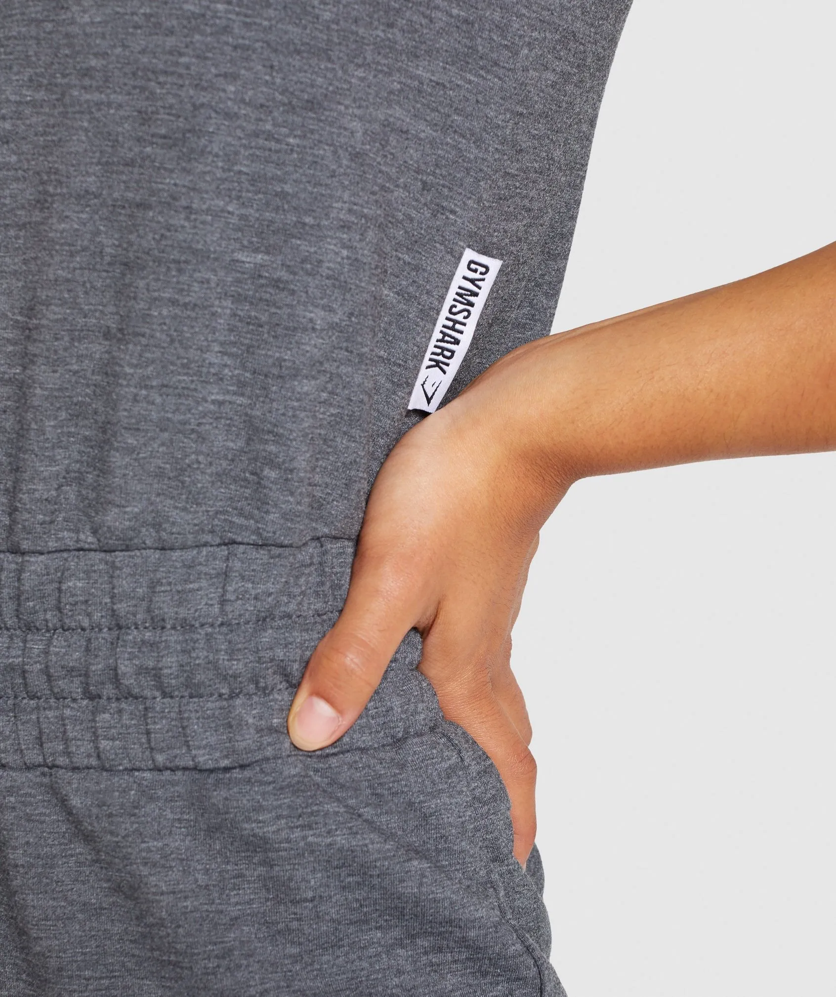 Gymshark Solace Jumpsuit - Charcoal Marl