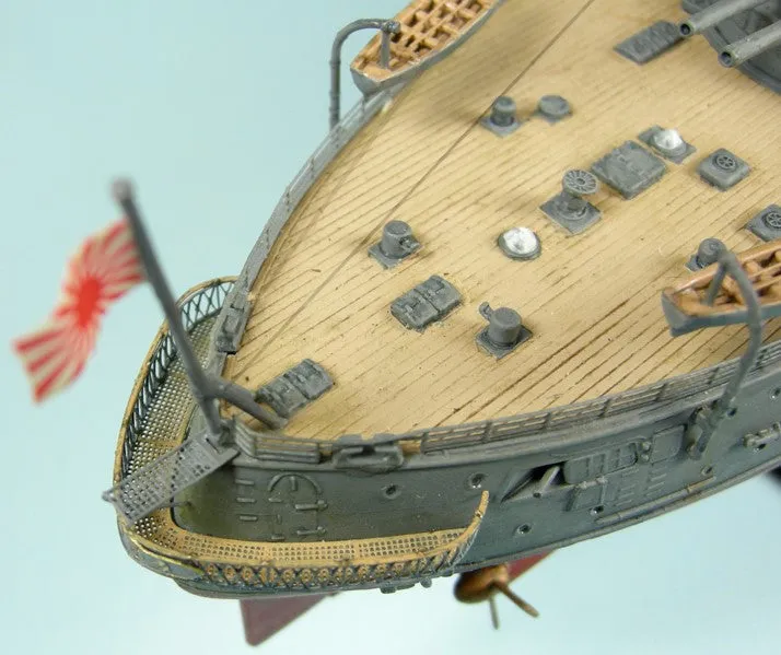 Hasegawa Ship Models 1/350 Japanese Navy Mikasa Battleship Battle of the Japan Sea Kit