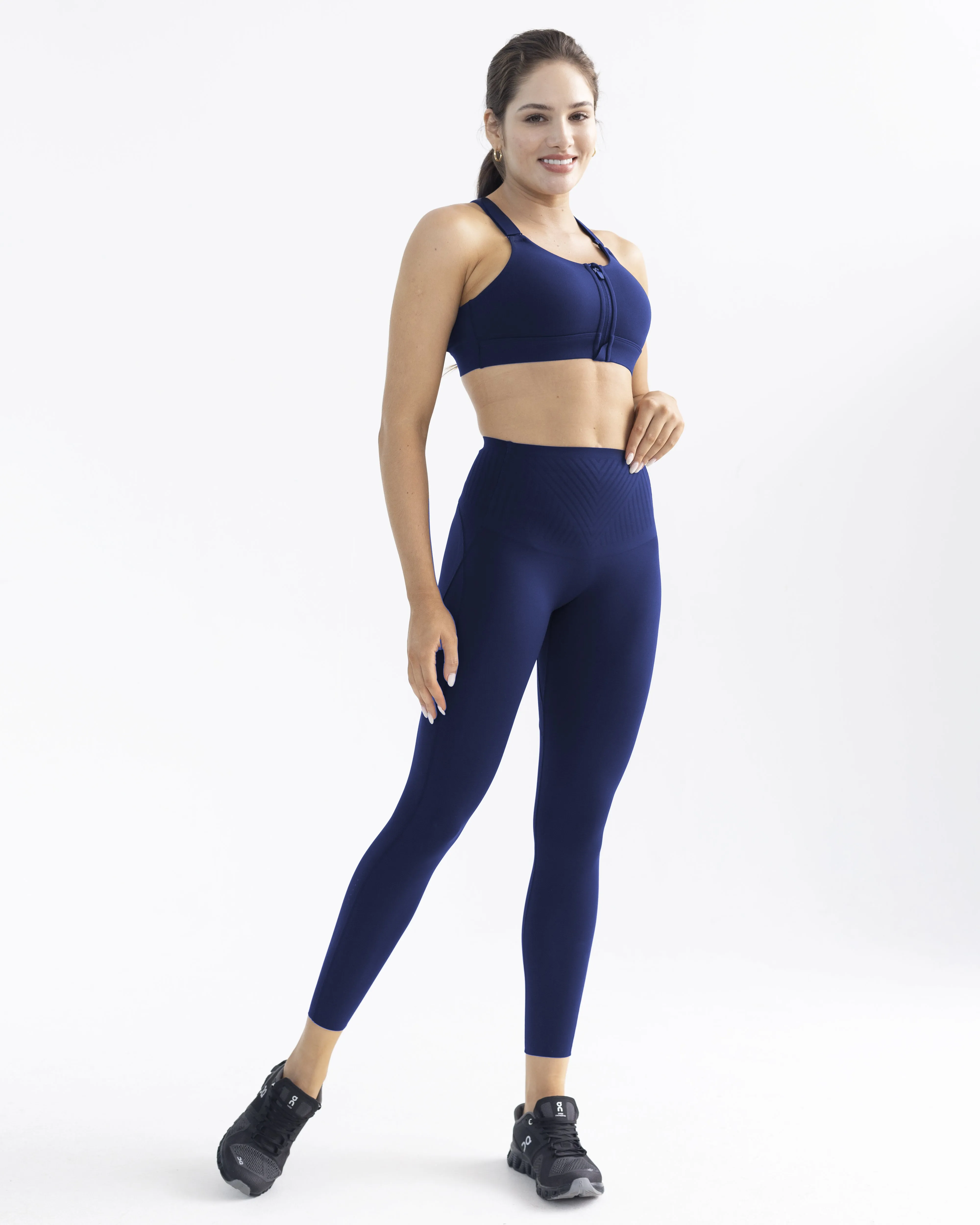 HourglassFit™ Padded Support Leggings With Laser Compression