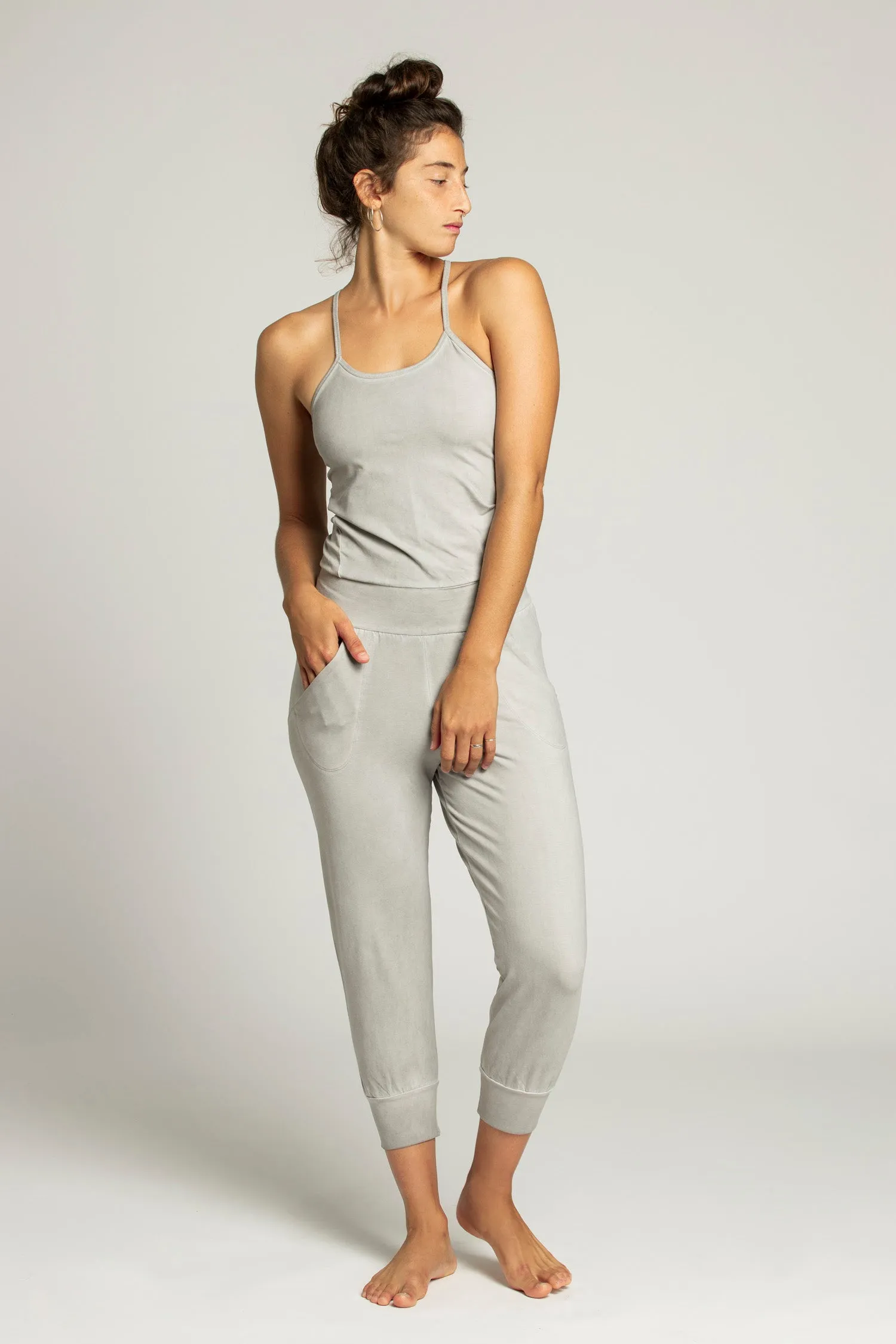 I'mPerfect Stonewash Yoga Jumpsuit 35%off