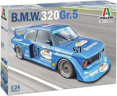 Italeri BMW 320 Group 5 - 1/24 Scale Model Kit