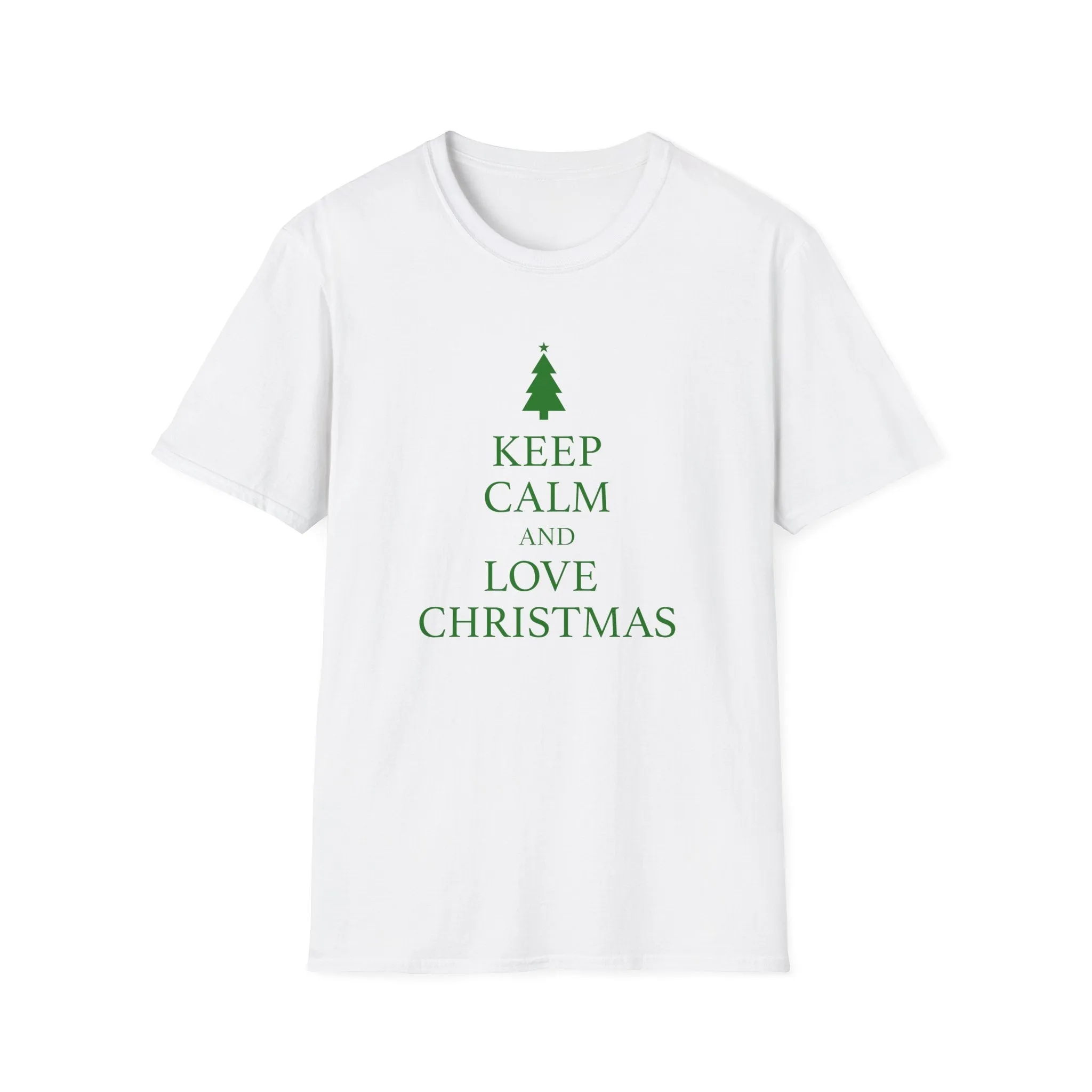 Keep Calm and Love Christmas Unisex T-Shirt