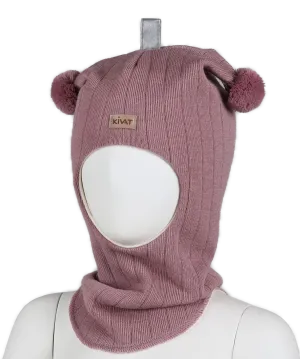 KIVAT ULL | Balaclava Ribb - Gammelrosa