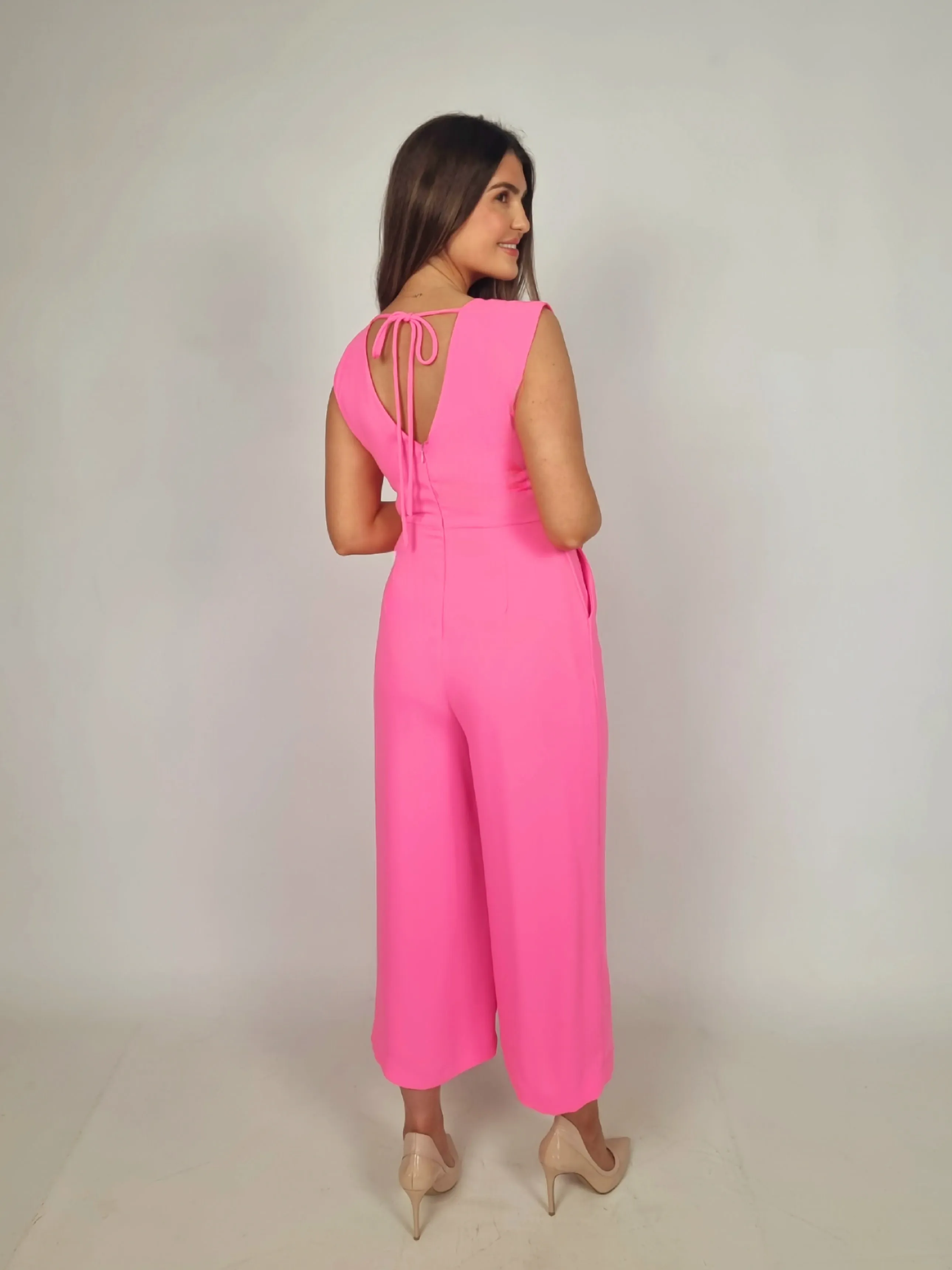 Laura Bernal Pedido Pink Jumpsuit