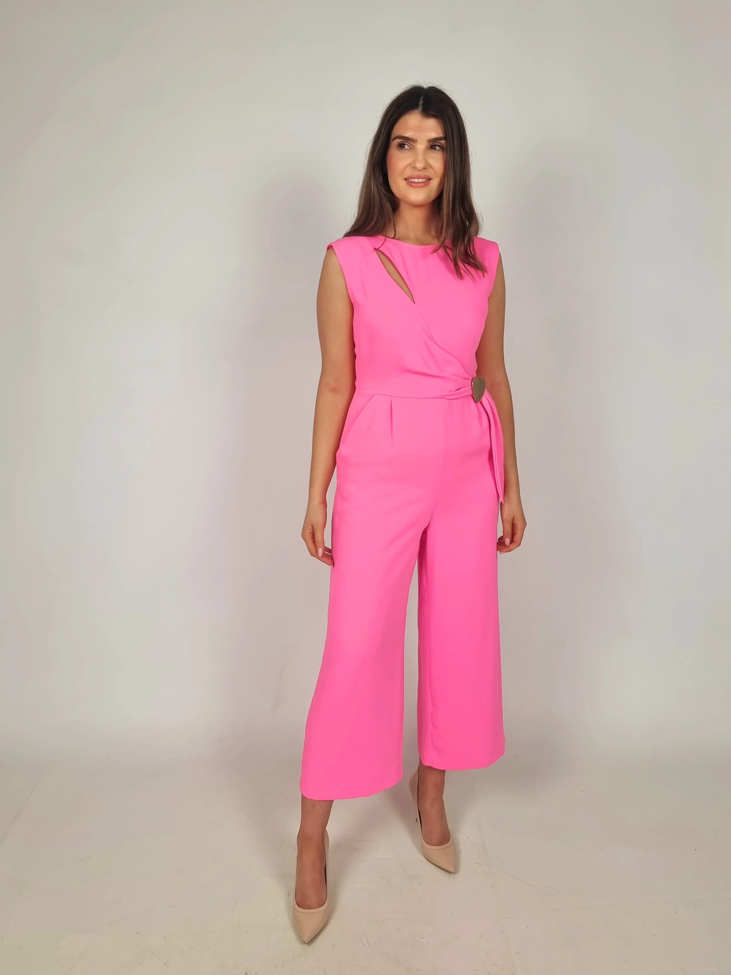 Laura Bernal Pedido Pink Jumpsuit