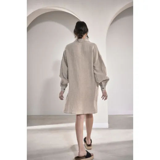 Linen Shift Dress